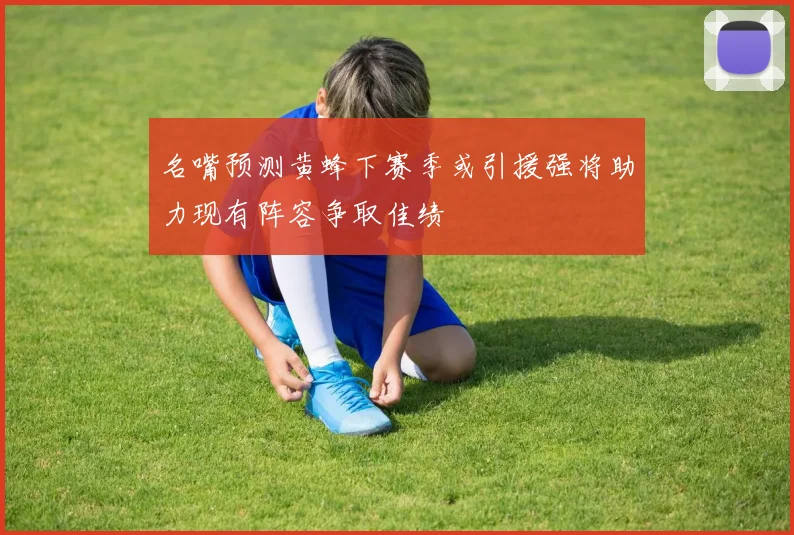 名嘴预测黄蜂下赛季或引援强将助力现有阵容争取佳绩